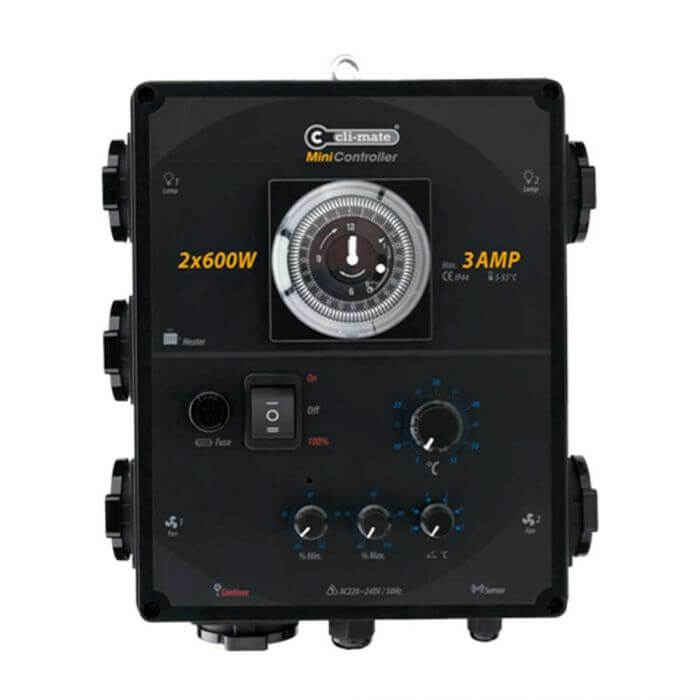 Cli-Mate Mini-Controller 600 W 3 Amp. 2-Connections