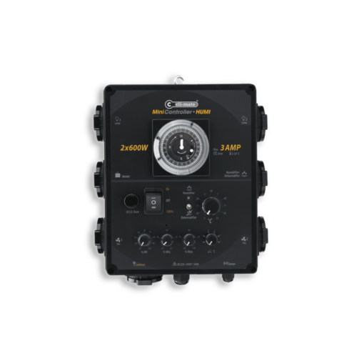 Cli-Mate Twin Controller Humi 12 amp + 12 amp