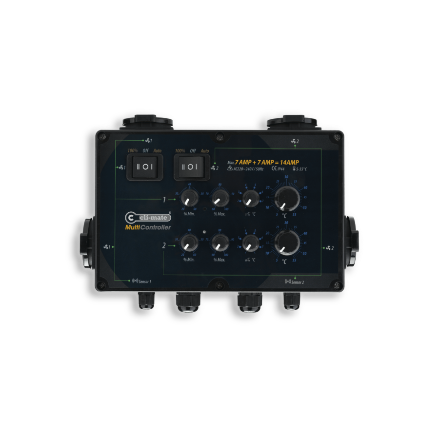 Cli-Mate Multi-Controller 7+7 Amp.
