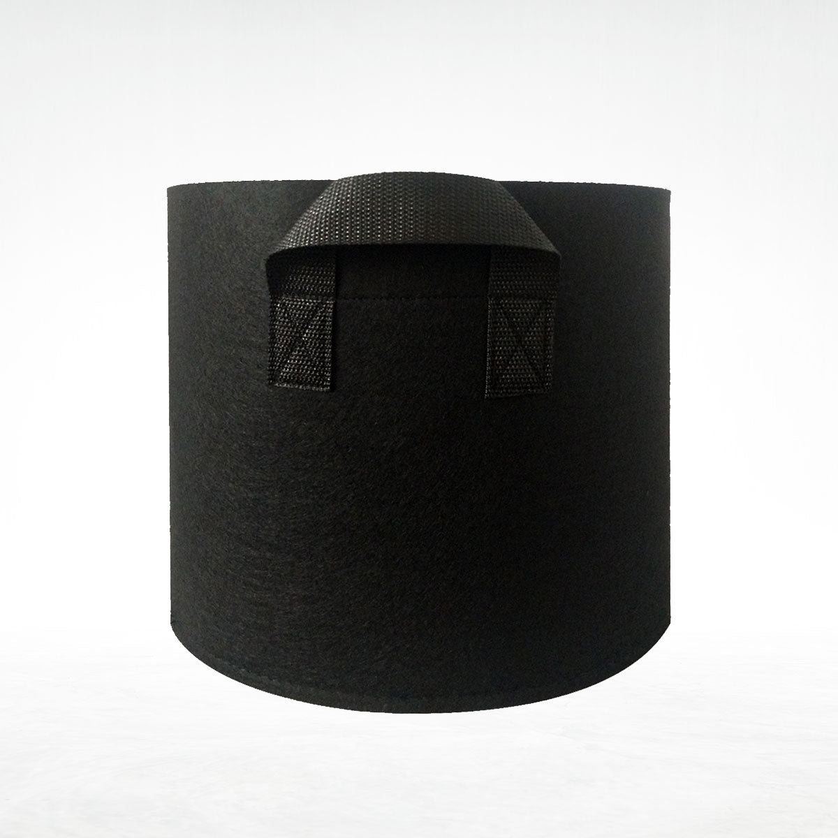 Fabric Pot Round Black - 19 L