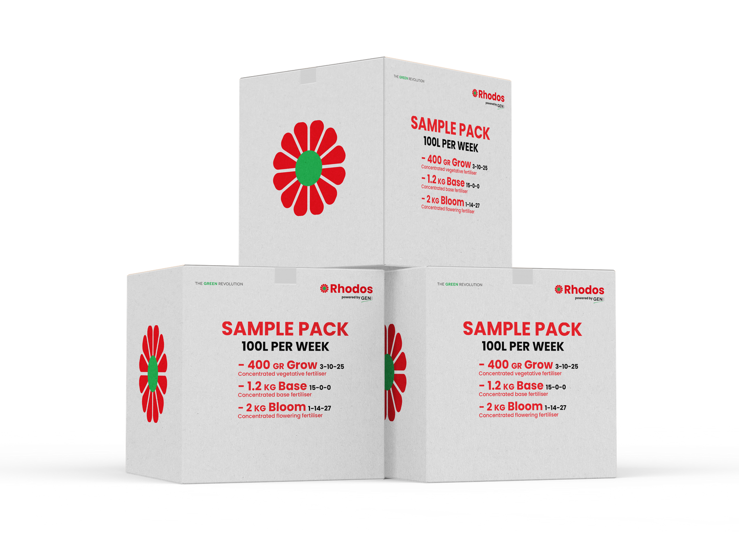 Gen200 Rhodos Sample pack (100L/Week)