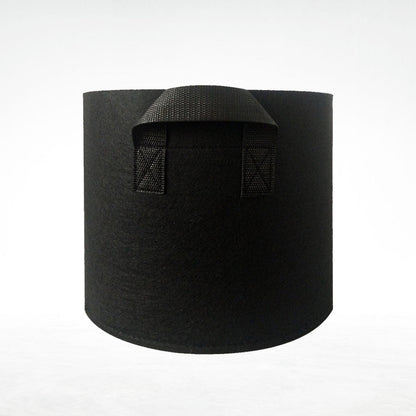 Fabric Pot Round Black - 19 L