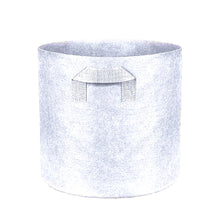 Fabric Pot Round White - 50 L