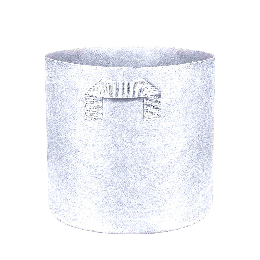 Fabric Pot Round White - 50 L