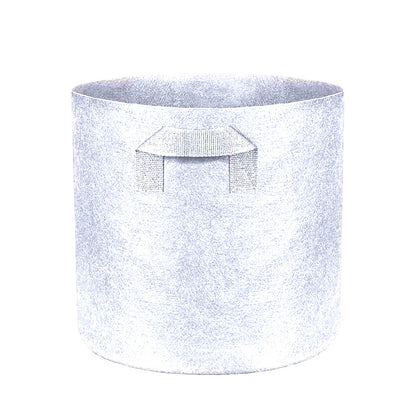 Fabric Pot Round White - 50 L