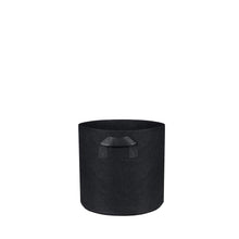 Fabric Pot Round Black - 11 L