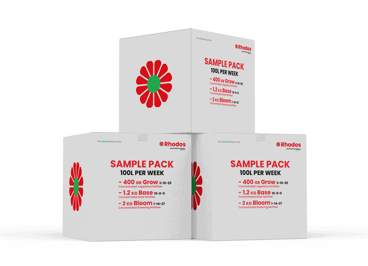 Gen200 Rhodos Sample pack (100L/Week)