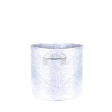 Fabric Pot Round White - 26 L
