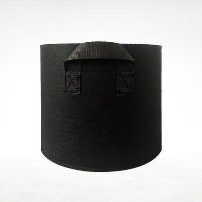 Fabric Pot Round Black - 19 L