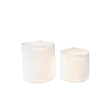 Fabric Pot Round White - 50 L