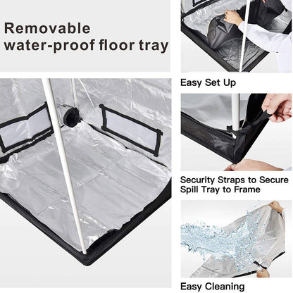 Grow Tent ECO DM - 100x 100x 200 cm